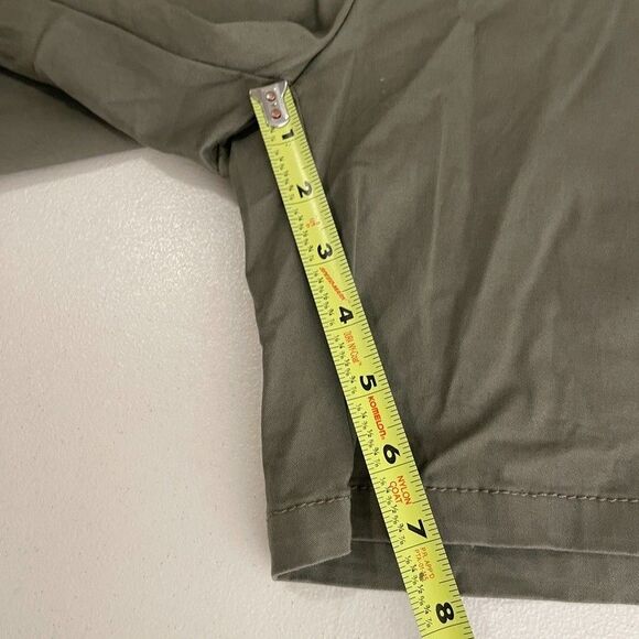 Sugar Magnolia Shorts Women's 8 Green Casual 7" Inseam Chino Flat NWT - Picture 9 of 9